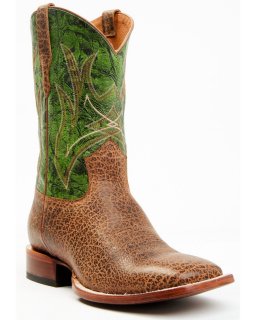 Stylish Cody James Men's Ozark Apple Leather Western Boot - Broad Square Toe | Navy