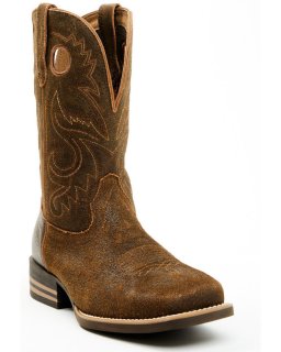 Stylish Cody James Cush Core Men's Honcho Performance Western Boots - Broad Square Toe | Brown