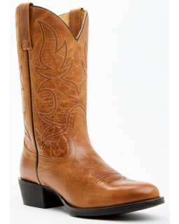 Stylish Cody James Men's Larsen Western Boots - Round Toe | Rust Copper