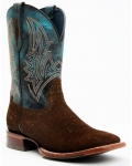 Stylish Cody James Men's Blue Collection Western Performance Boots - Broad Square Toe | Brown/blue Stylish Cody James Men's Blue Collection Western Performance Boots - Broad Square Toe | Brown/blue