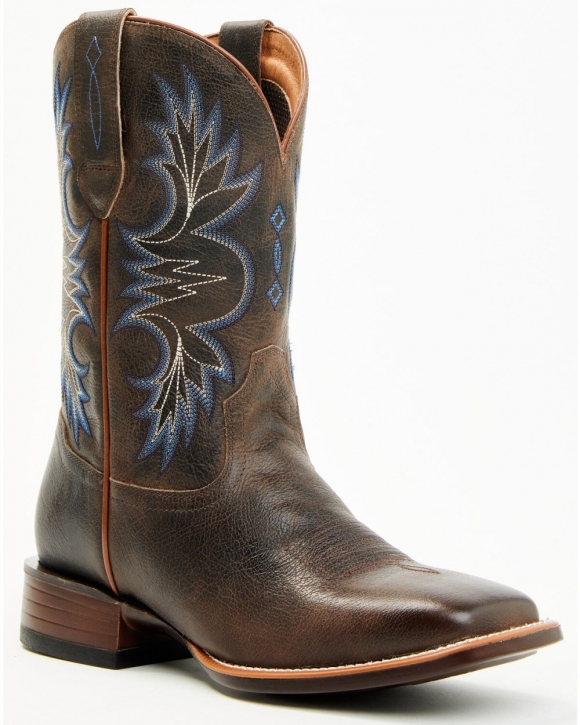 Stylish Cody James Hoverfly Axel Performance Western Boots - Broad Square Toe | Brown