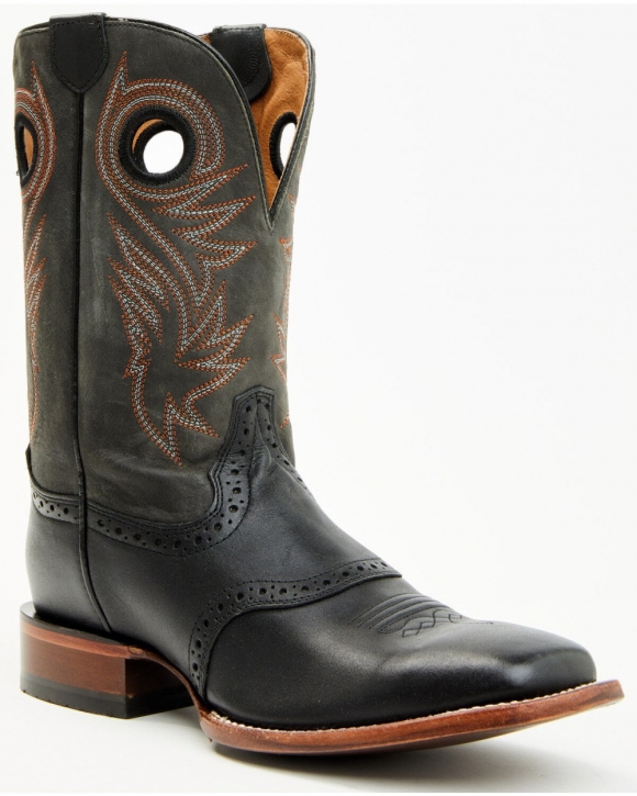 Stylish Cody James Men's Sinatra Western Boots - Broad Square Toe | Brown