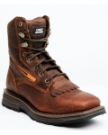 Stylish Cody James Men's 8" ASE7 Disruptor Work Boots - Soft Toe | Brown
