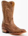 Stylish Cody James Men's Exotic Python Western Boots - Round Toe | Brown