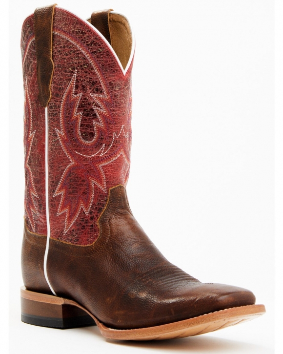 Stylish Cody James Men's Wade Western Boots - Broad Square Toe | Brown