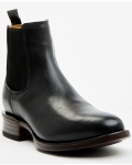 Stylish Cody James Men's Scout Chelsea Boots - Round Toe | Black/red