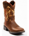 Stylish Cody James Boys' Camo Western Boot - Square Toe | Multi