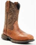Stylish Cody James Men's Xero Gravity Lite Pull-On Work Boots - Composite Toe | Brown