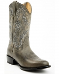 Stylish Cody James Men's Alton Western Boots - Round Toe | Charcoal Stylish Cody James Men's Alton Western Boots - Round Toe | Charcoal