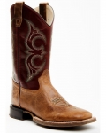 Stylish Cody James Boys' Ames Tonal Western Boots - Broad Square Toe | Brown Stylish Cody James Boys' Ames Tonal Western Boots - Broad Square Toe | Brown