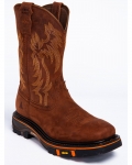 Stylish Cody James Men's 11" Decimator Western Work Boots - Soft Toe | Brown