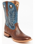 Stylish Cody James Men's Searcy Western Boots - Broad Square Toe | Blue