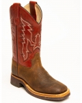 Stylish Cody James Boys' Western Boots - Broad Square Toe | Brown Stylish Cody James Boys' Western Boots - Broad Square Toe | Brown