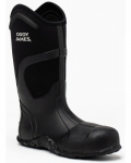 Stylish Cody James Men's Rubber Work Boots - Soft Toe | Black