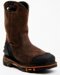 Stylish Cody James Men's Waterproof Met Guard Western Work Boots - Composite Toe | Brown Stylish Cody James Men's Waterproof Met Guard Western Work Boots - Composite Toe | Brown