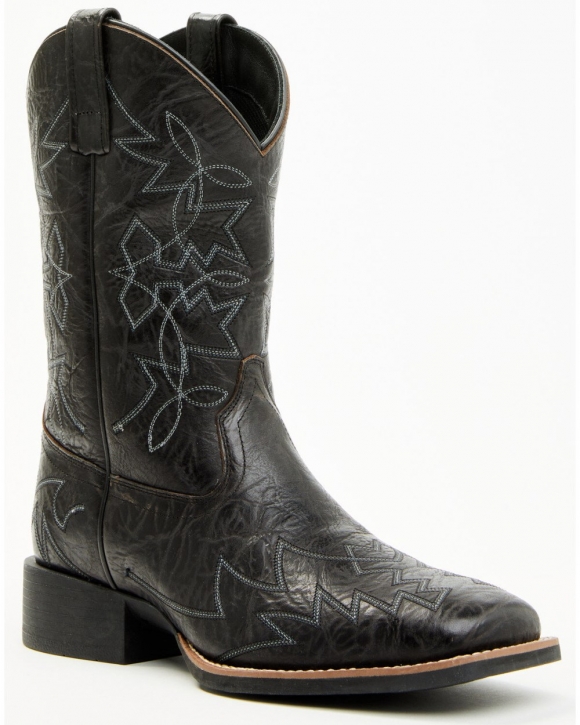 Stylish Cody James Men's Ace Performance Western Boots - Broad Square Toe | Black