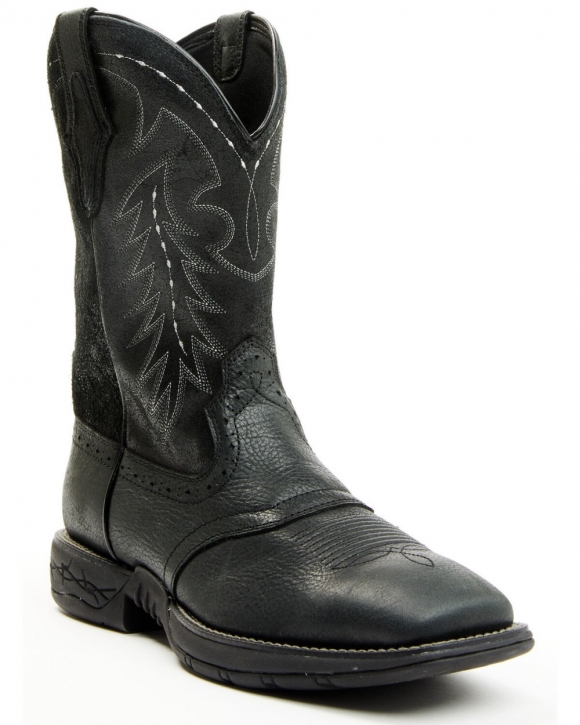 Stylish Cody James Men's Summit Lite Performance Boots - Broad Square Toe | Black
