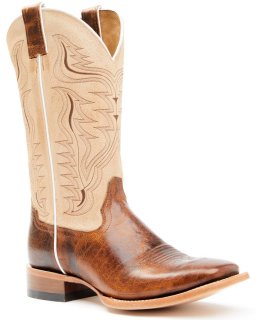 Stylish Cody James Men's Yellowstone Western Boots - Broad Square Toe | Tan