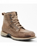 Stylish Cody James Men's Xero Lite Lace-Up Moc Work Boots - Composite Toe | Bark Stylish Cody James Men's Xero Lite Lace-Up Moc Work Boots - Composite Toe | Bark