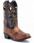 Stylish Cody James Boys' Western Boots - Round Toe | Brown Stylish Cody James Boys' Western Boots - Round Toe | Brown