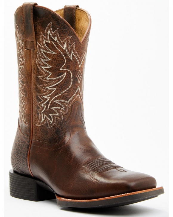 Stylish Cody James Men's Xero Gravity Unit Outsole Western Performance Boots - Broad Square Toe | Brown