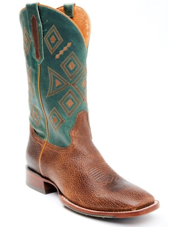 Stylish Cody James Men's Maximo Western Performance Boots - Broad Square Toe | Brown