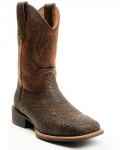 Stylish Cody James Men's Force Western Boots - Broad Square Toe | Brown Stylish Cody James Men's Force Western Boots - Broad Square Toe | Brown