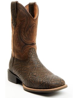 Stylish Cody James Men's Force Western Boots - Broad Square Toe | Brown