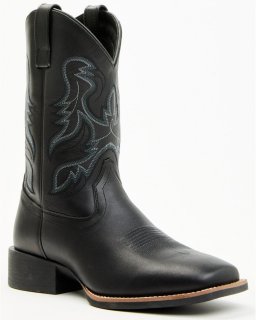 Stylish Cody James Men's Ace Performance Western Boots - Broad Square Toe | Black