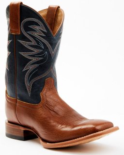 Stylish Cody James Men's McBride Western Boots - Broad Square Toe | Brown