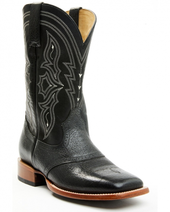 Stylish Cody James Men's Ashland Western Boots - Broad Square Toe | Black