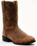 Stylish Cody James Cush Core Men's Highland Roper Western Boots - Round Toe | Tan