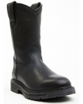 Stylish Cody James Men's Uniform Western Work Boots - Soft Toe | Black Stylish Cody James Men's Uniform Western Work Boots - Soft Toe | Black