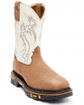 Stylish Cody James Men's 11" Decimator Waterproof Western Work Boots - Nano Composite Toe | Brown Stylish Cody James Men's 11" Decimator Waterproof Western Work Boots - Nano Composite Toe | Brown