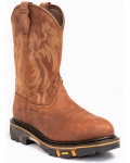 Stylish Cody James Men's Waterproof Decimator Western Work Boots - Steel Toe | Brown Stylish Cody James Men's Waterproof Decimator Western Work Boots - Steel Toe | Brown