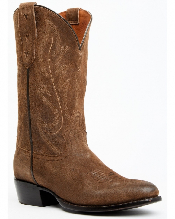 Stylish Cody James Men's Brady Roughout Western Boots - Round Toe | Brown