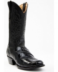 Stylish Cody James Men's Exotic American Alligator Western Boots - Round Toe | Black