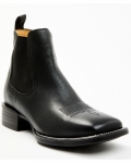 Stylish Cody James Men's Jones Chelsea Boots - Broad Square Toe | Black