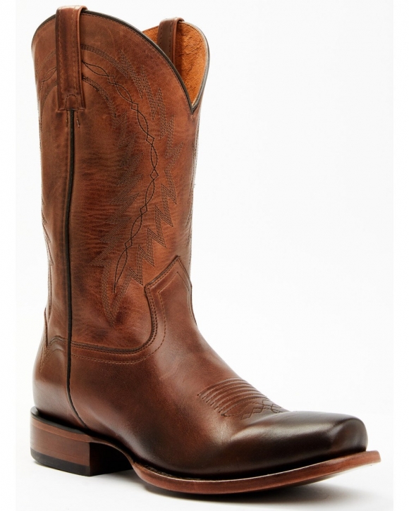 Stylish Cody James Men's Handcrafted Western Boots - Square Toe | Brown