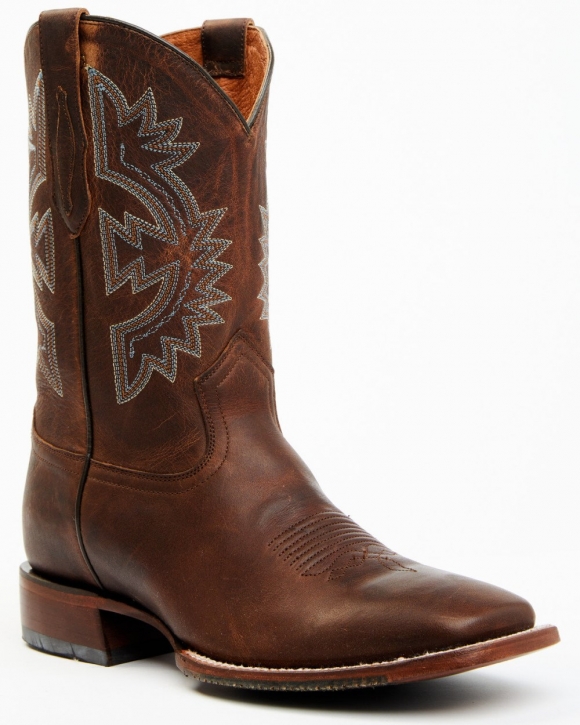 Stylish Cody James Men's Walnut Western Boots - Broad Square Toe | Brown