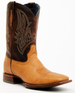 Stylish Cody James Men's Western Performance Boots - Broad Square Toe | Tan