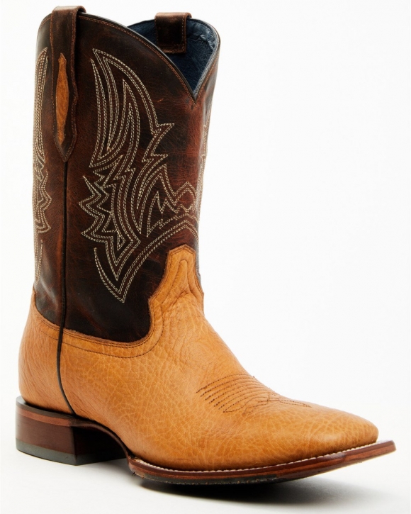 Stylish Cody James Men's Western Performance Boots - Broad Square Toe | Tan
