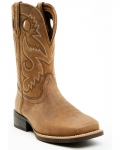 Stylish Cody James Cush Core Men's Honcho Performance Western Boots - Broad Square Toe | Tan Stylish Cody James Cush Core Men's Honcho Performance Western Boots - Broad Square Toe | Tan