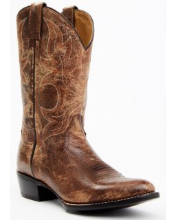 Stylish Cody James Men's Larsen Western Boots - Round Toe | Brown