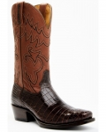 Stylish Cody James Men's Exotic Alligator Western Boots - Square Toe | Chocolate