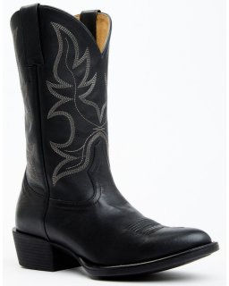 Stylish Cody James Men's Larsen Western Boots - Round Toe | Black