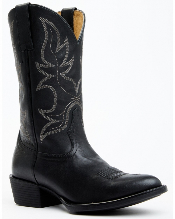 Stylish Cody James Men's Larsen Western Boots - Round Toe | Black