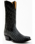 Stylish Cody James Men's Exotic Alligator Western Boots - Square Toe | Grey