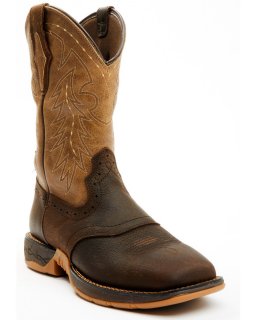 Stylish Cody James Men's Summit Lite Xero Gravity Performance Western Boots - Broad Square Toe | Brown