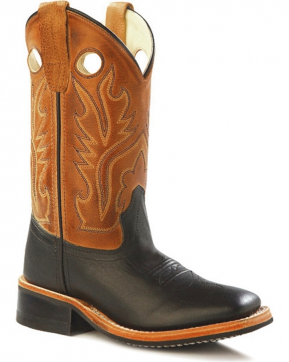 Stylish Cody James Boys' Western Boots - Square Toe | Black